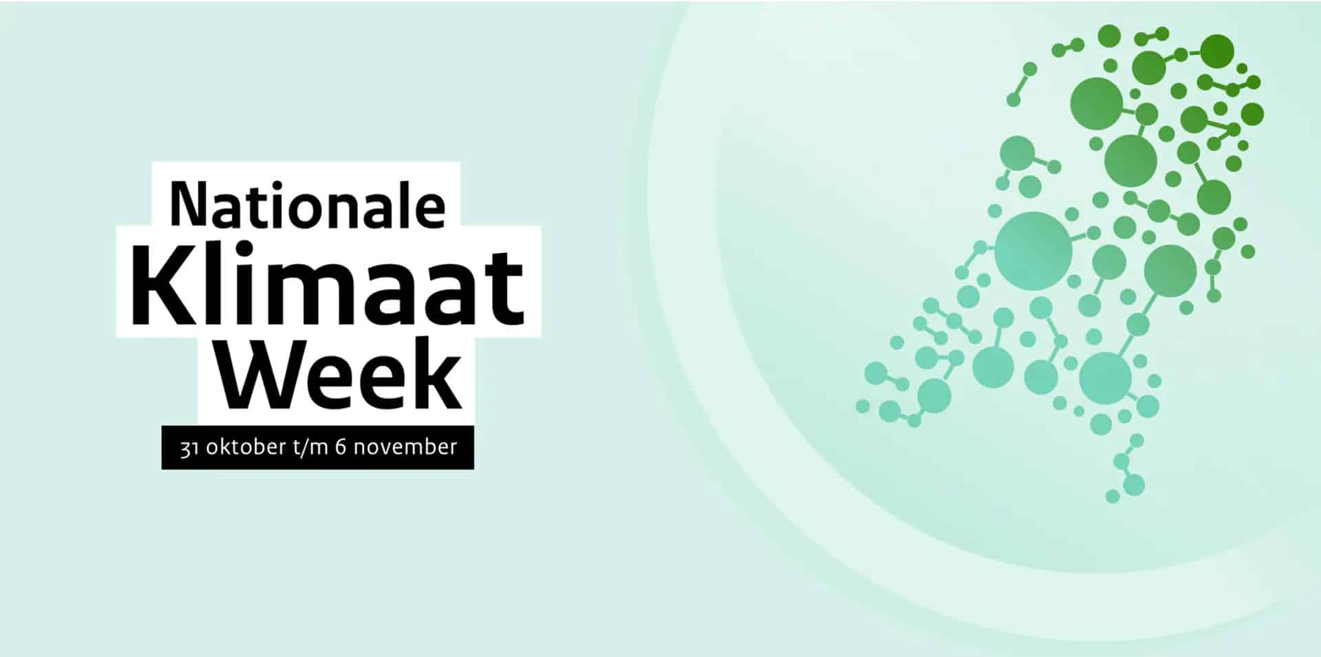 Nationale Klimaatweek – 31 oktober tot 6 november